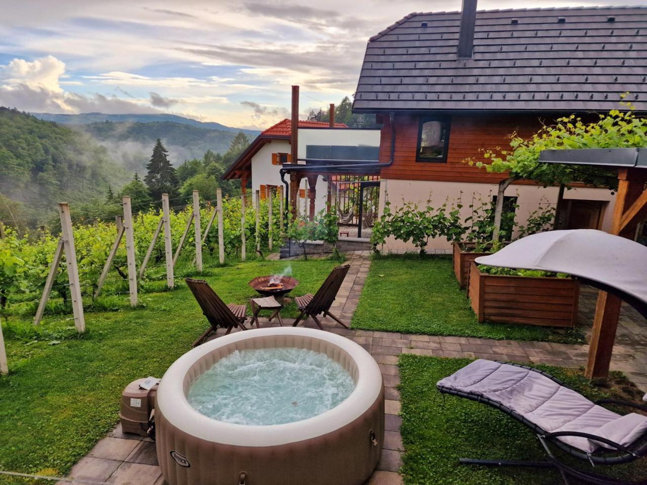 Vineyard Cottage Matej Trebnje Eksteriør bilde