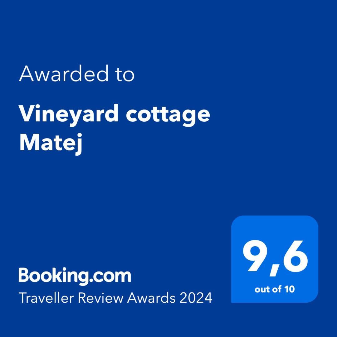 Vineyard Cottage Matej Trebnje Eksteriør bilde